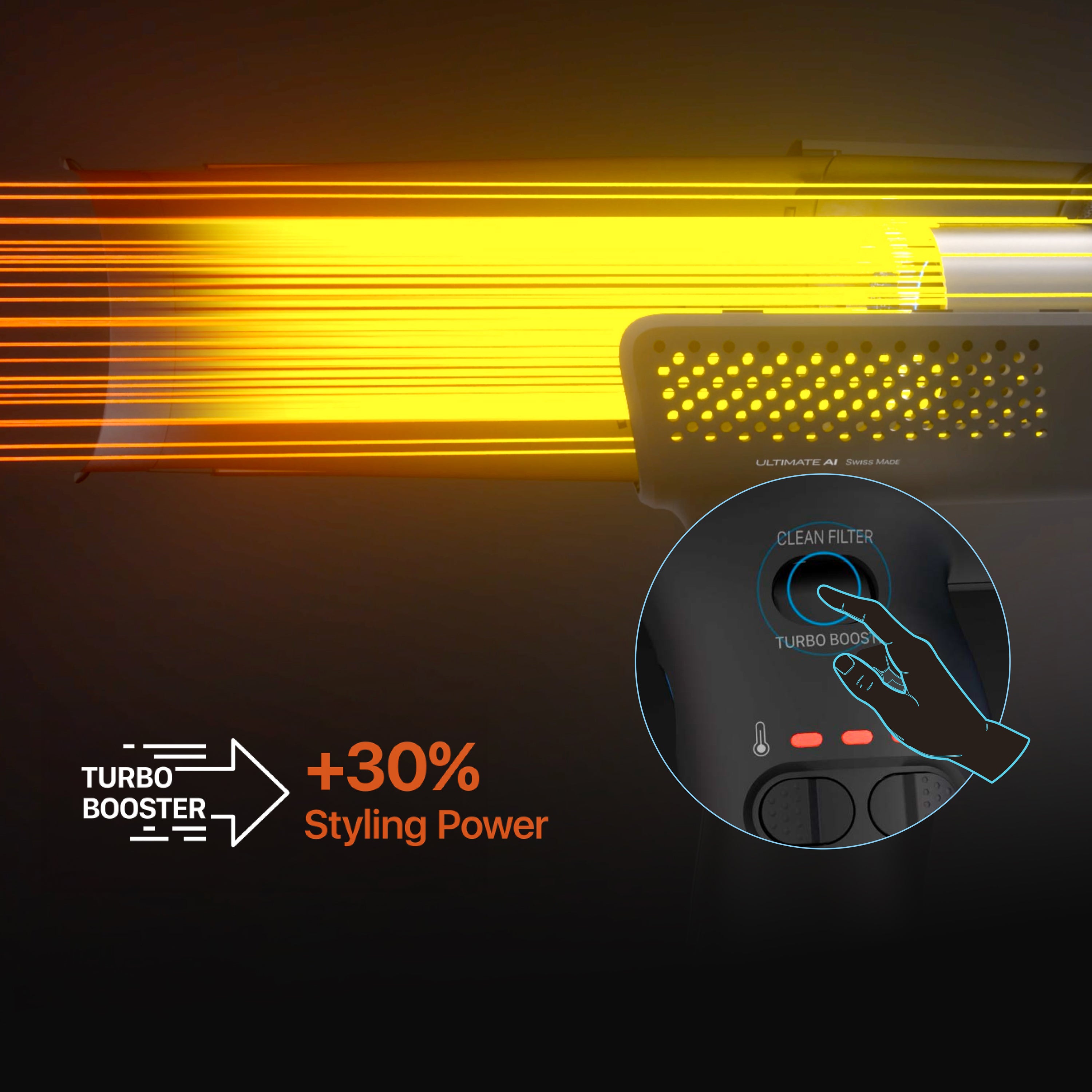 Ultimate AI professional hairdryer